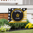 US Army Veteran Yard Sign