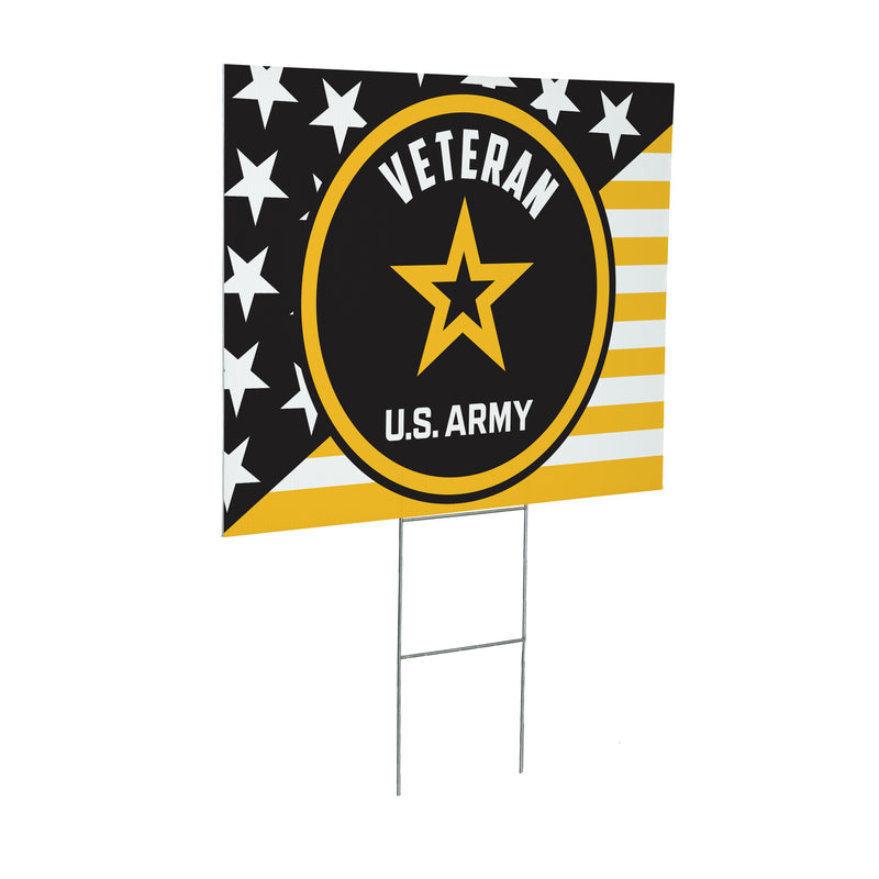 US Army Veteran Yard Sign