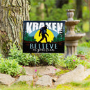 Seattle Kraken Yard Sign, Bigfoot