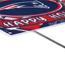 New England Patriots Yard Sign, Holiday