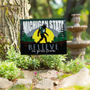 Michigan State University Yard Sign, Bigfoot