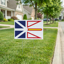 Canada Newfoundland Yard Sign with H-Stake, 24"x18"