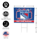 New York Rangers Yard Sign, Patriotic