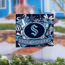 Seattle Kraken Yard Sign, Holiday
