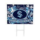 Seattle Kraken Yard Sign, Holiday
