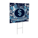 Seattle Kraken Yard Sign, Holiday