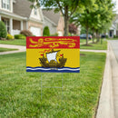 Canada New Brunswick Yard Sign with H-Stake, 24"x18"