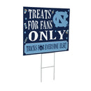 University of North Carolina Yard Sign, Halloween Treats for Fans