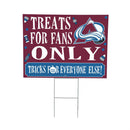Colorado Avalanche Yard Sign, Halloween Treats for Fans
