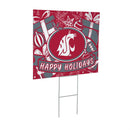 Washington State University Yard Sign, Holiday