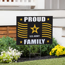 US Army Proud Family Yard Sign
