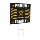 US Army Proud Family Yard Sign