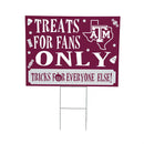 Texas A&M Yard Sign, Halloween Treats for Fans
