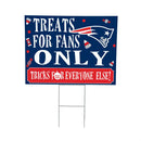New England Patriots Yard Sign, Halloween Treats for Fans