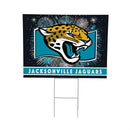 Jacksonville Jaguars Yard Sign, Patriotic