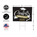 This Calls For Cake Graduation 2026 Yard Sign, "Congrats Graduate 2026", 24"x18"