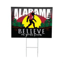 University of Alabama Yard Sign, Bigfoot