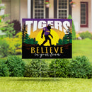 Louisiana State University Yard Sign, Bigfoot