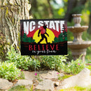 North Carolina State University Yard Sign, Bigfoot
