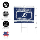 Tampa Bay Lightning Yard Sign, Patriotic