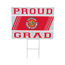 University of Louisiana at Lafayette Yard Sign Graduate