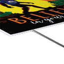 Edmonton Oilers Yard Sign, Bigfoot