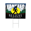 New York Yankees Yard Sign, Bigfoot