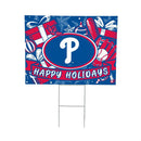 Philadelphia Phillies Yard Sign, Holiday
