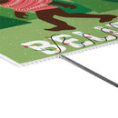 High Country Bigfoot Christmas Yard Sign,"Believe", 24"x18"