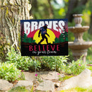 Atlanta Braves Yard Sign, Bigfoot