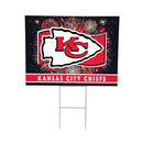 Kansas City Chiefs Yard Sign, Patriotic
