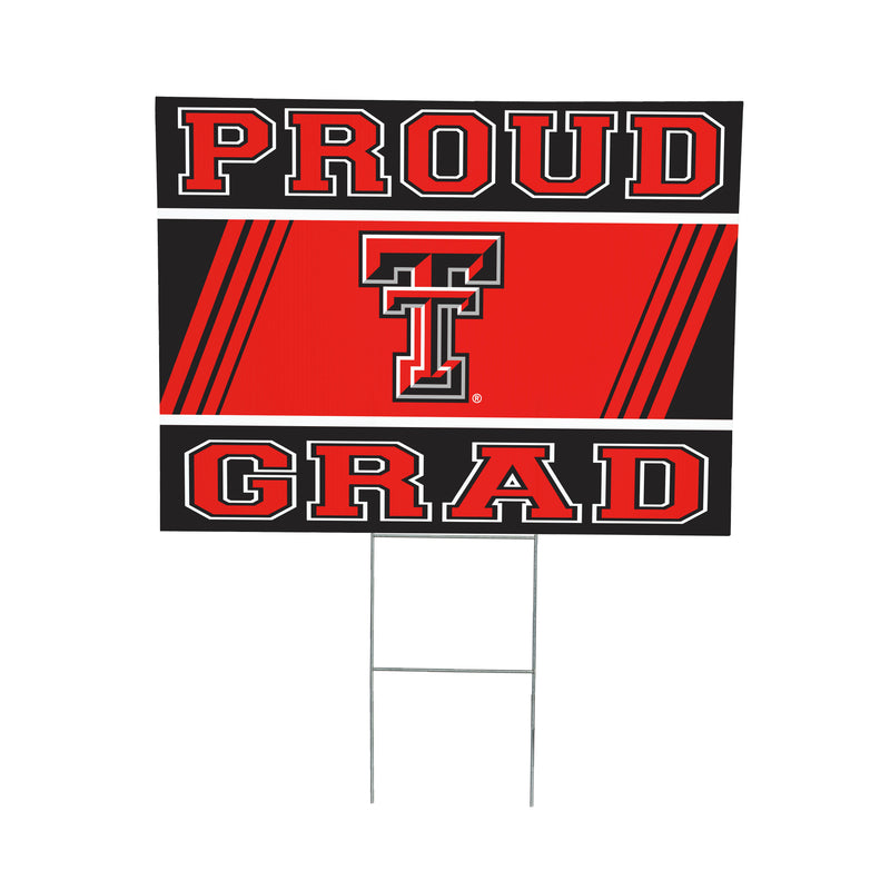 Texas Tech University Yard Sign Graduate