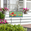 Cottage Garden PVC Horizontal Yard Sign, 20"Wx 8"H