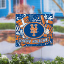 New York Mets Yard Sign, Holiday