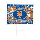 New York Mets Yard Sign, Holiday