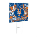 New York Mets Yard Sign, Holiday