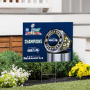 Seattle Seahawks, Super Bowl 60, Ring, Cororplast Yard Sign