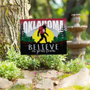 University of Oklahoma Yard Sign, Bigfoot