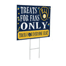 Milwaukee Brewers Yard Sign, Halloween Treats for Fans