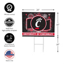 University of Cincinnati Yard Sign, Patriotic