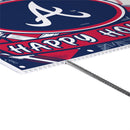 Atlanta Braves Yard Sign, Holiday