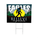 Philadelphia Eagles Yard Sign, Bigfoot