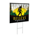 University of Iowa Yard Sign, Bigfoot