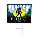 Old Dominion University Yard Sign, Bigfoot