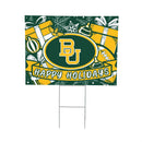 Baylor University Yard Sign, Holiday