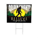 Vegas Golden Knights Yard Sign, Bigfoot