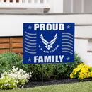 US Air Force Proud Family Yard Sign