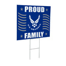 US Air Force Proud Family Yard Sign