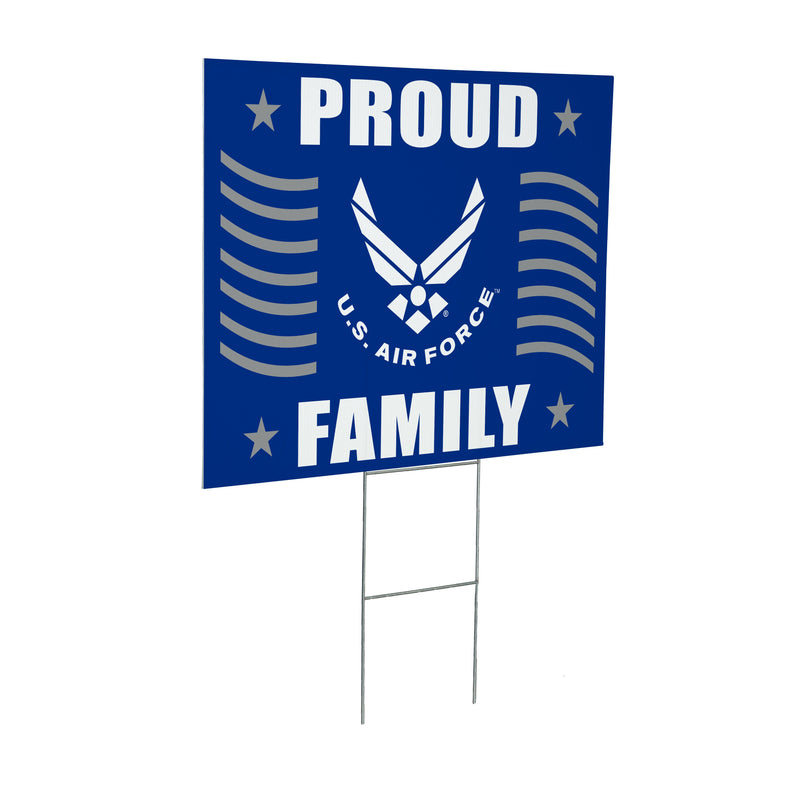 US Air Force Proud Family Yard Sign