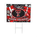 Texas Tech University Yard Sign, Holiday